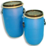 plastic drum